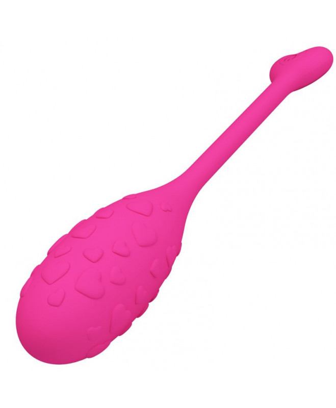 PRETTY LOVE – PROGRAMOS KONTROLIUOJAMAS PINK FISHER VIBRATING EGG