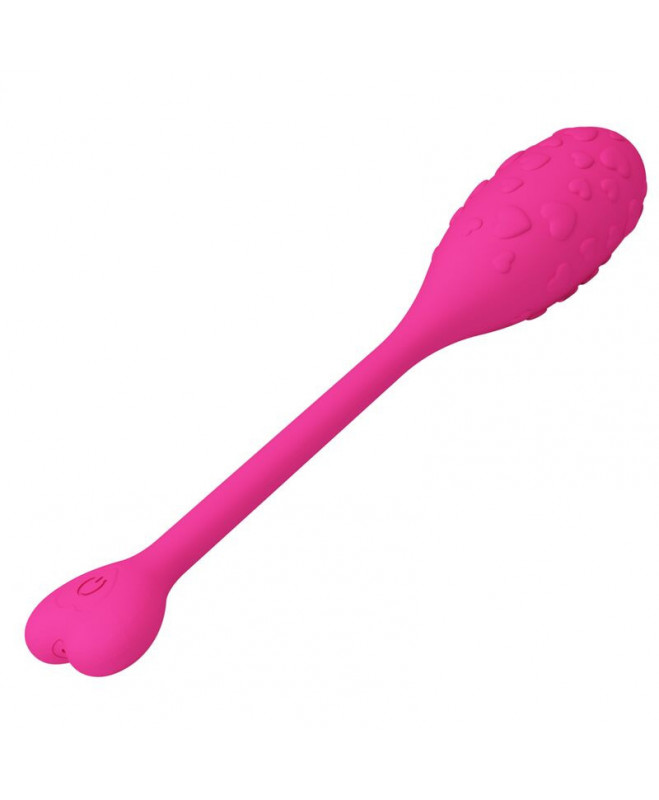 PRETTY LOVE – PROGRAMOS KONTROLIUOJAMAS PINK FISHER VIBRATING EGG 2