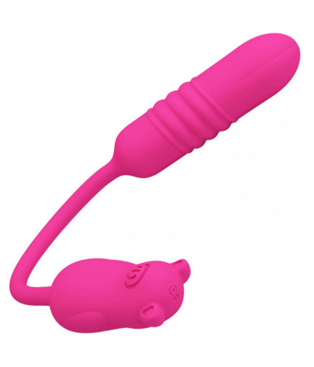 PRETTY LOVE - PINK SILICONE VIBRATING BULLET