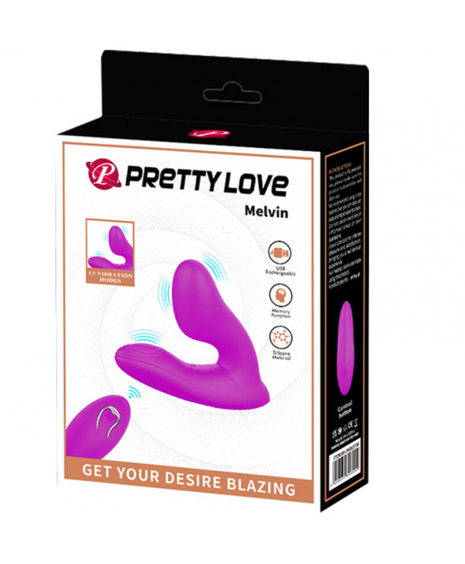 PRETTY LOVE – MELVIN CLITORIS MASAŽUOTIS SU NUOTOLINIO VALDYMU 9