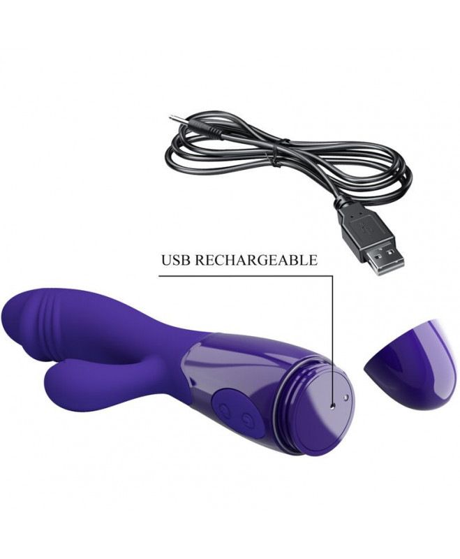 PRETTY LOVE – SMAPPY YOUTH VIBRATOR IR G TAŠKO STIMULIATORIUS VIOLETAS 5