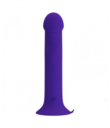 PRETTY LOVE - MURRAY YOUTH VIBRATING DILDO & RECHARGEABLE VIOLET