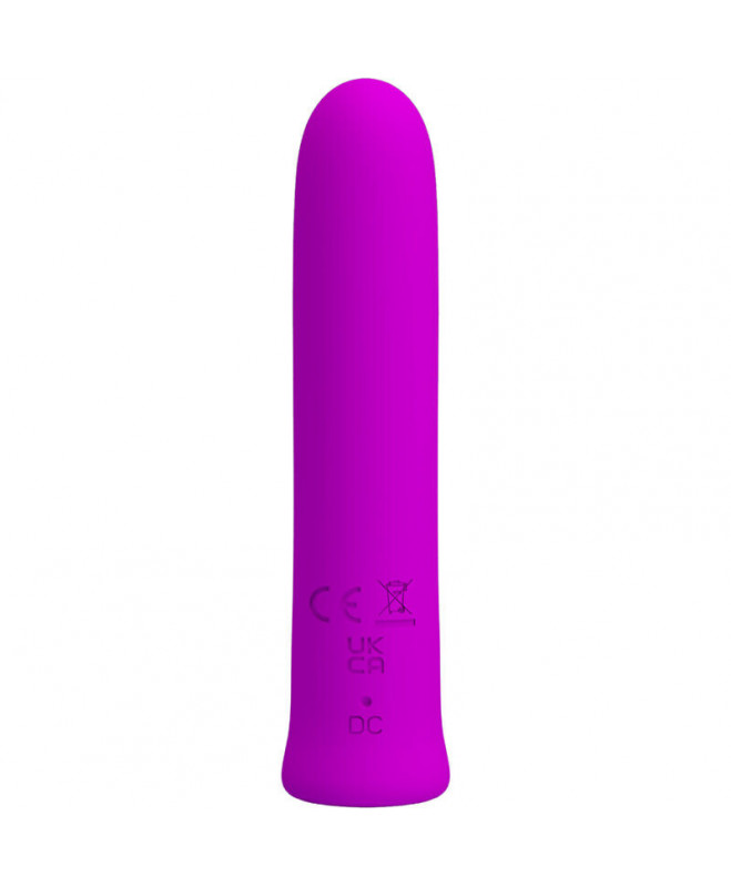 PRETTY LOVE – CURTIS MINI SUPER POWER VIBRATOR 12 VIOLETINĖS SILIKONINĖS VIBRATIONS 3