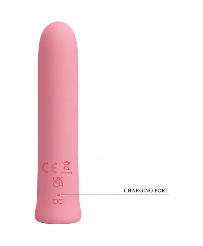 PRETTY LOVE – CURTIS MINI SUPER POWER VIBRATOR 12 ROŽINĖS SILIKONINĖS VIBRAVIMO 4