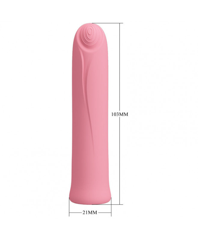 PRETTY LOVE – CURTIS MINI SUPER POWER VIBRATOR 12 ROŽINĖS SILIKONINĖS VIBRAVIMO 5