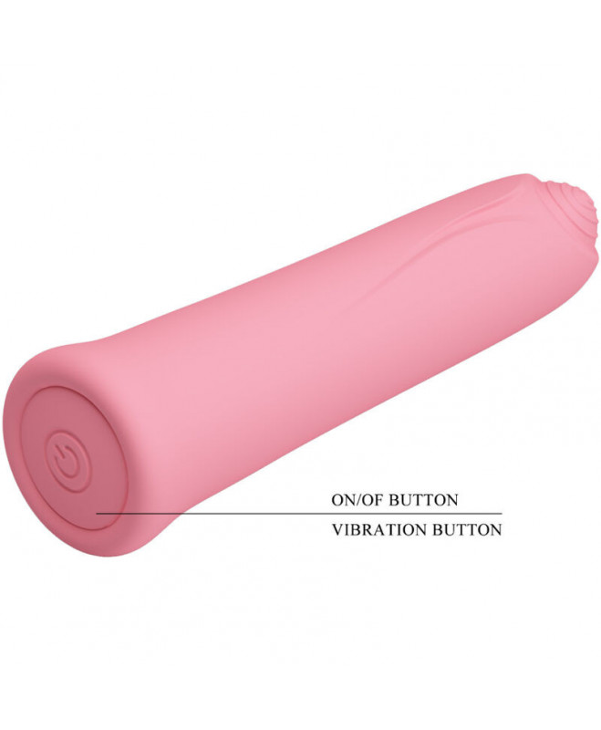 PRETTY LOVE – CURTIS MINI SUPER POWER VIBRATOR 12 ROŽINĖS SILIKONINĖS VIBRAVIMO 7