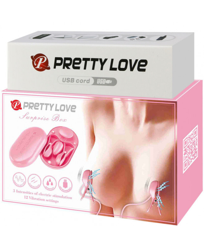 PRETTY LOVE - SURPRISE BOX PINK ELECTRO STmuliacinis pincetas 8