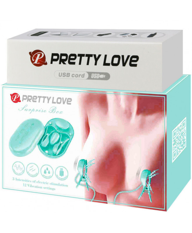 PRETTY LOVE - SURPRISE BOX BLUE ELECTRO STIMULATION pincetas 8