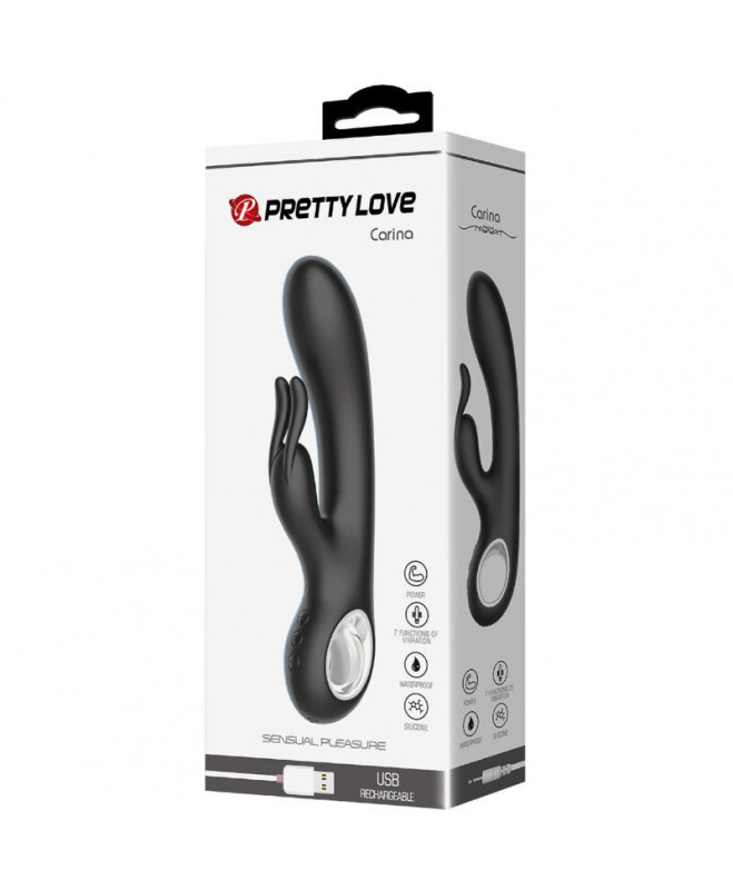 PRETTY LOVE – CARINA VIBRATOR CLITORIS IR G TAŠKO STIMULIATORIUS 8