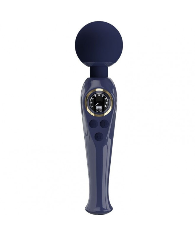 PRETTY LOVE - SKYLER VIBRATOR WAND MĖLYNA