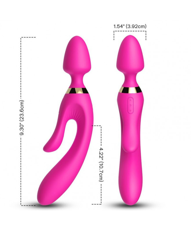 ARMONY - MASAGER & VIBRATOR Rabbit FUCHSIA 3