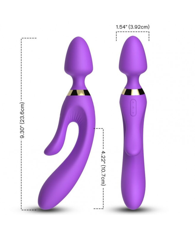 ARMONY - MASAGER & VIBRATOR Rabbit PURPLE 3