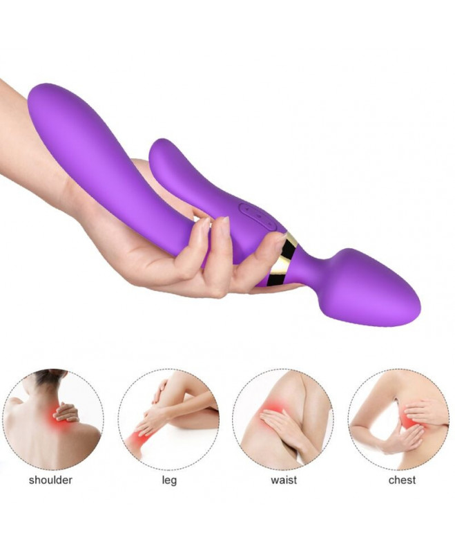 ARMONY - MASAGER & VIBRATOR Rabbit PURPLE 4