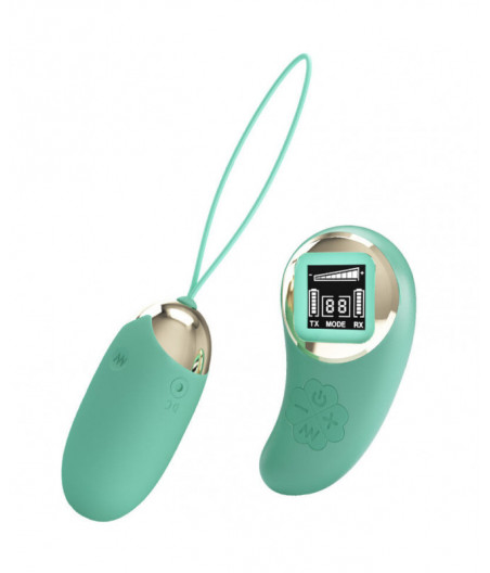 PRETTY LOVE - MINA VIBRATING EGG REMOTE CONTROL GREEN