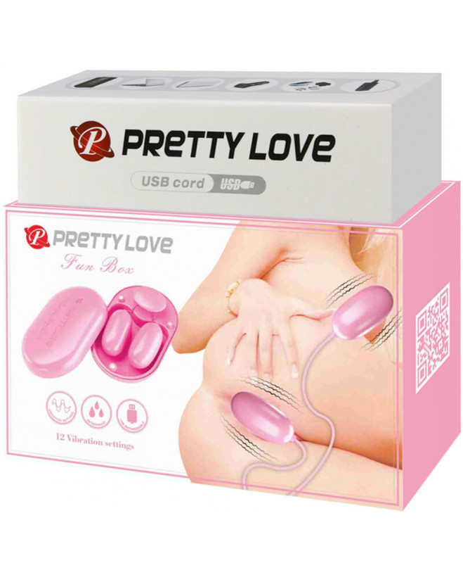 PRETTY LOVE - FUN BOX PINK VIBRATING BULLET 8