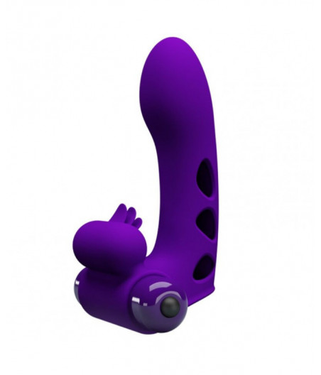 PRETTY LOVE - ORLANDO PURPLE VIBRATOR FINGER COVER