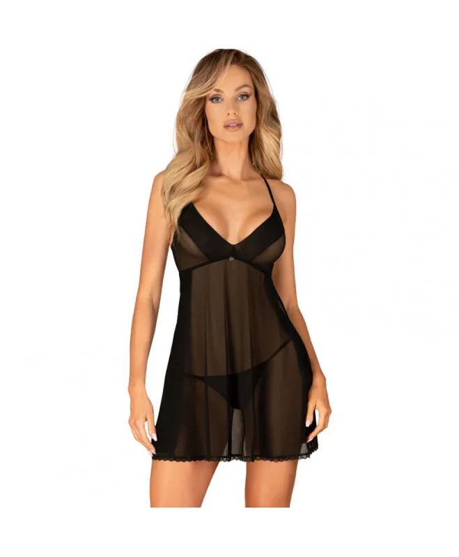 OBSESSIVE – LATINESA BABYDOLL & THONG XS/S OBSESSIVE – LATINESA BABYDOLL & THONG XS/S