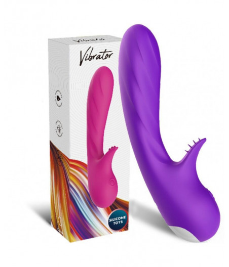 ARMONY - ROMANCE VIBRATOR WITH STIMULATOR PURPLE