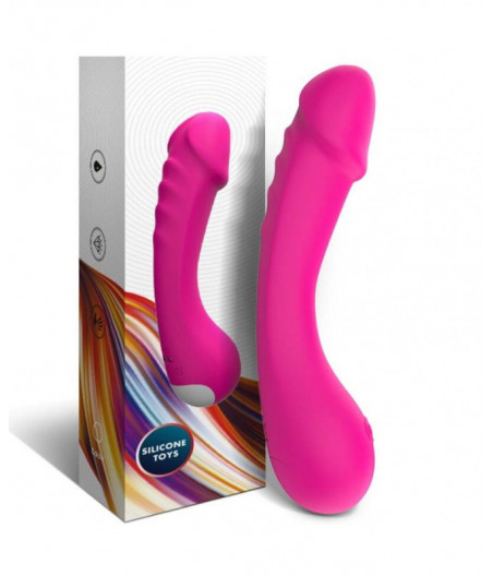 ARMONY - DILDO VIBRATOR G-SPOT SILICONE FUCHSIA