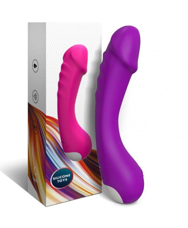 ARMONY – DILDO VIBRATORIAUS G-TAŠKO SILIKONINIS PURP