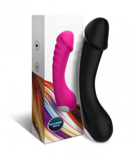 ARMONY - DILDO VIBRATOR G-SPOT SILICONE BLACK