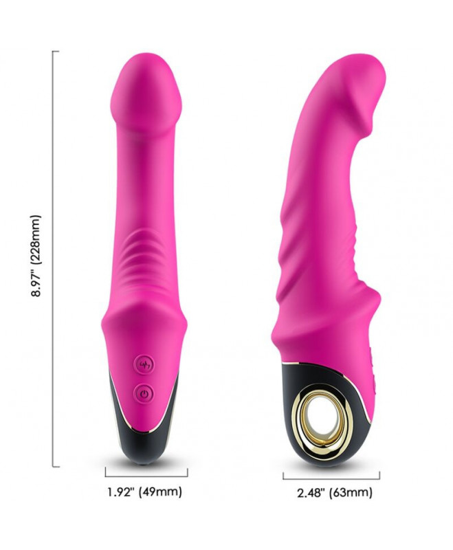 ARMONY - JOYBLADE DILDO VIBRATORIAUS ROTATORIAUS FUCHSIA 3