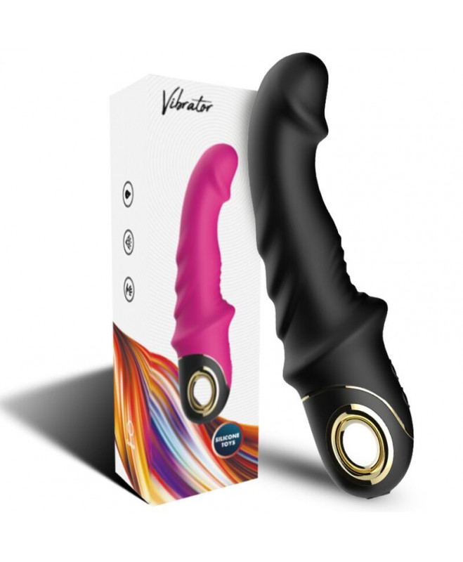 ARMONY - JOYBLADE DILDO VIBRATORIAUS ROTATORIAUS JUODAS