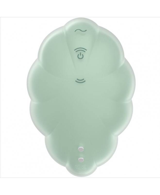 SATISSFYER - CLOUND DANCER GREEN AIR PULSE VIBRATOR 2