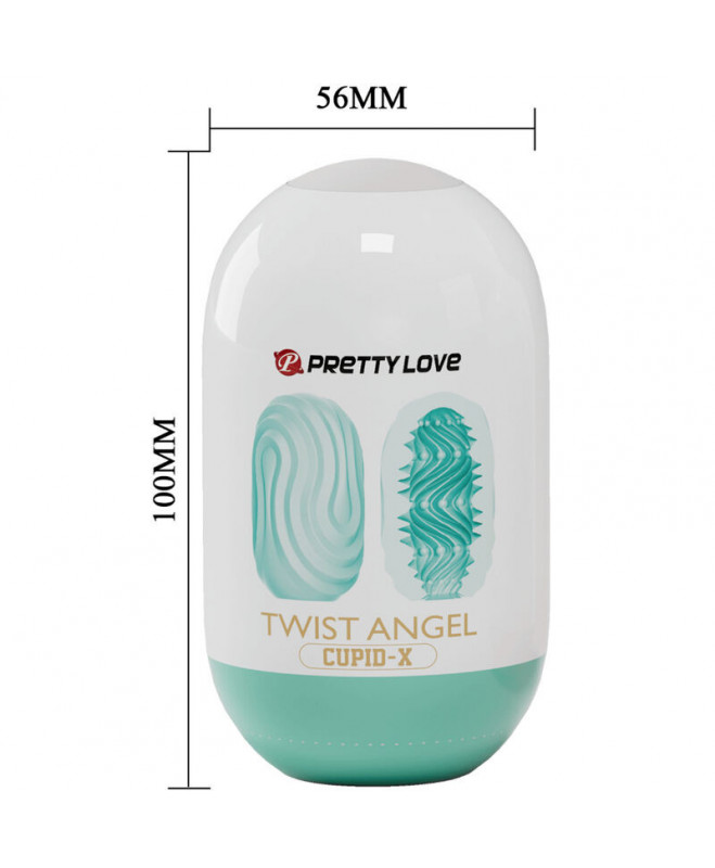 PRETTY LOVE - TWIST ANGEL CUPID MASTURBATOR EGG 4