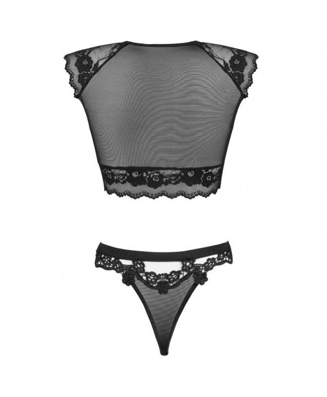 LIVCO CORSETTI FASHION - TIMOSAN LC 90631 BRA + PANTY BLACK 4