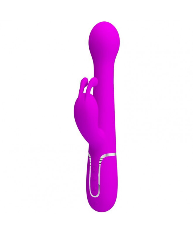 PRETTY LOVE – DEJON RABBIT VIBRATOR 3 viename DAUGIAFUNKCINĖ VIOLETĖ