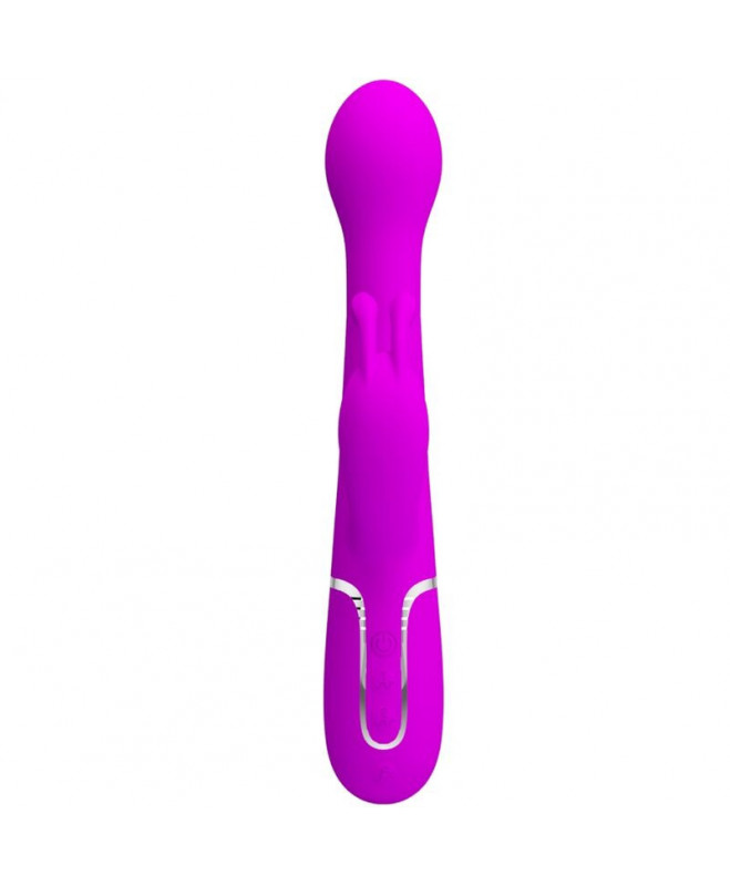 PRETTY LOVE – DEJON RABBIT VIBRATOR 3 viename DAUGIAFUNKCINĖ VIOLETĖ 2