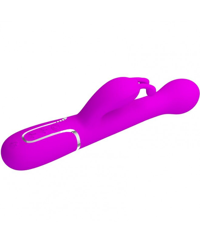 PRETTY LOVE – DEJON RABBIT VIBRATOR 3 viename DAUGIAFUNKCINĖ VIOLETĖ 3