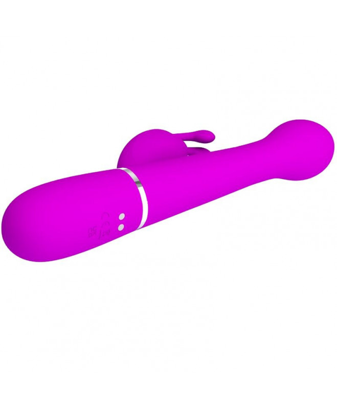 PRETTY LOVE – DEJON RABBIT VIBRATOR 3 viename DAUGIAFUNKCINĖ VIOLETĖ 6