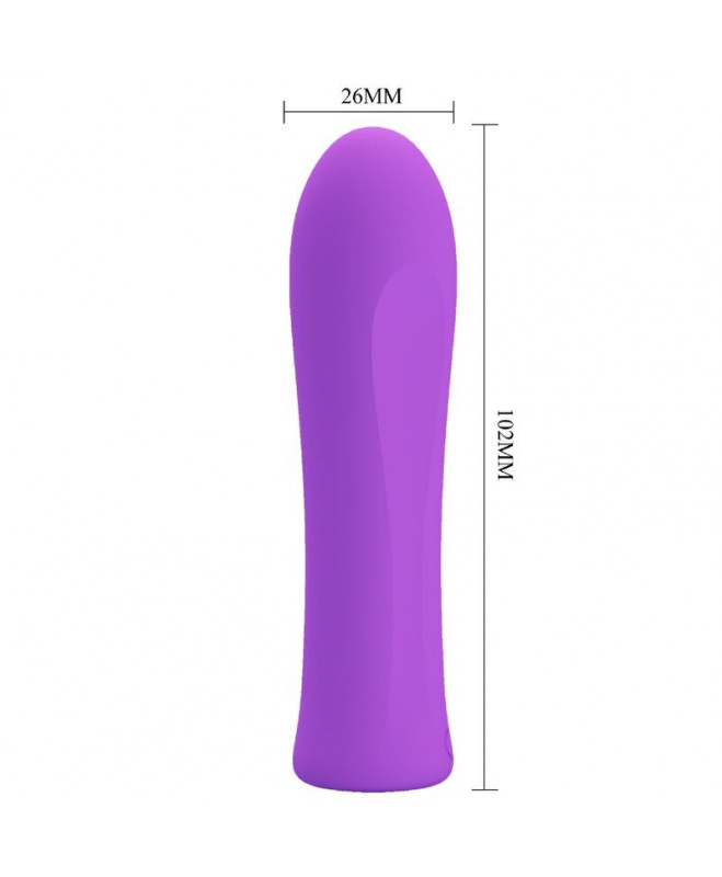 PRETTY LOVE – ALFREDA SUPER POWER VIBRATOR AQUA PURPLE 5