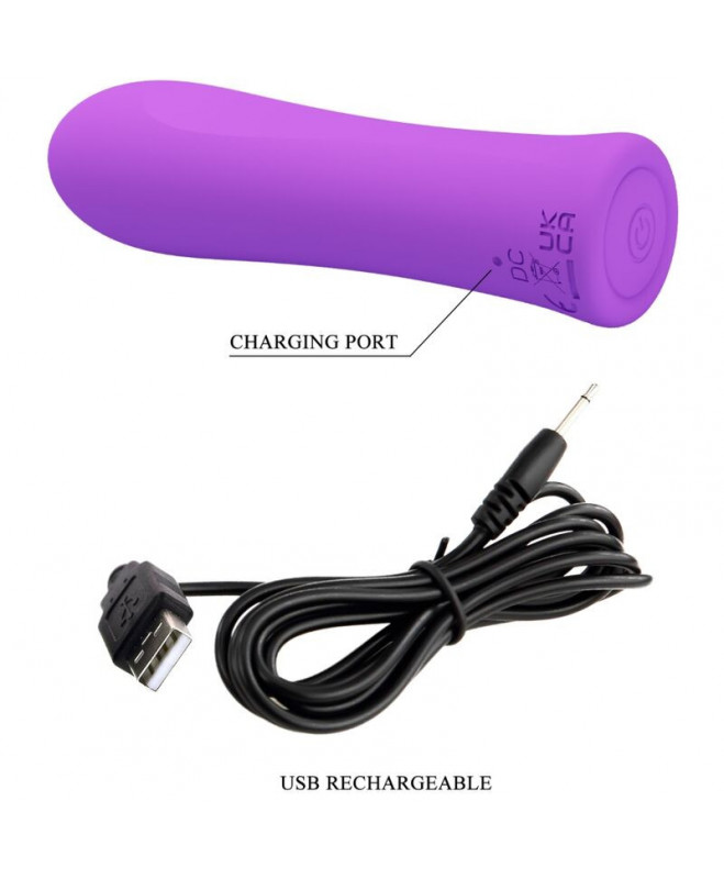 PRETTY LOVE – ALFREDA SUPER POWER VIBRATOR AQUA PURPLE 7