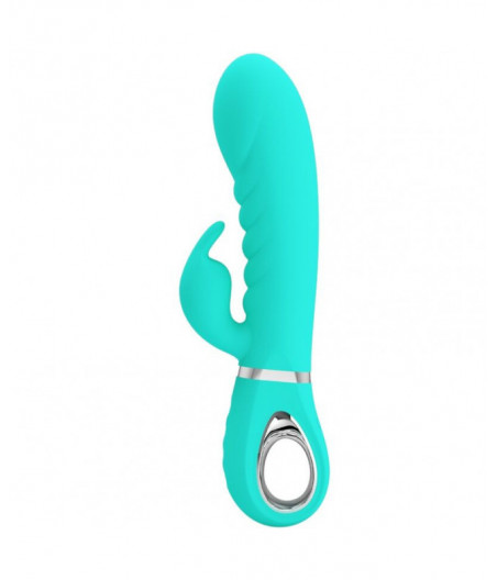 PRETTY LOVE - PRESCOTT MULTIFUNCTION G-SPOT VIBRATOR AQUA GREEN