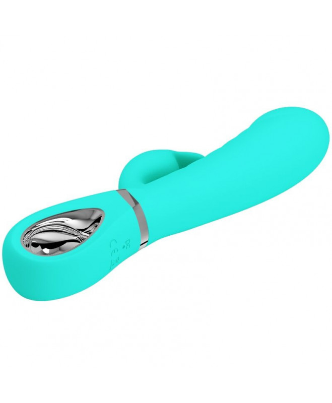 PRETTY LOVE – PRESCOTT DAUGIAFUNKCINIS G TAŠKO VIBRATORIAUS AQUA GREEN 4