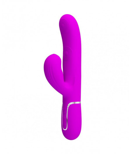 PRETTY LOVE - PERLITA MULTIFUNCTION 3 IN 1 G-SPOT VIBRATOR VIOLET