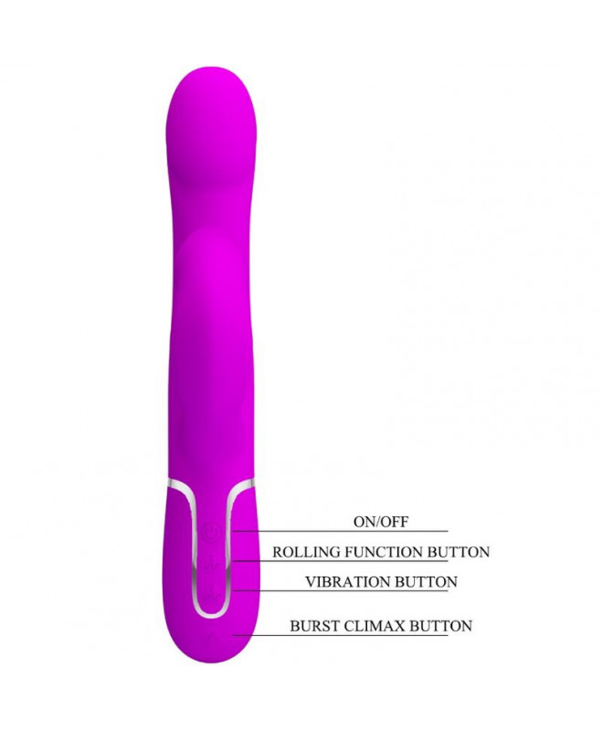 PRETTY LOVE - RUBIT VIBRATOR PEARLS VIOLET 8