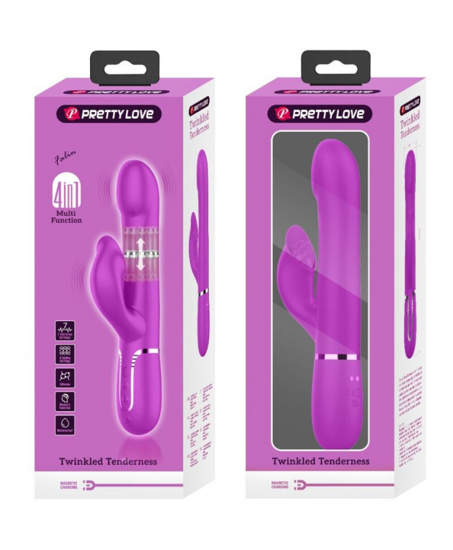 PRETTY LOVE - RUBIT VIBRATOR PEARLS VIOLET 10