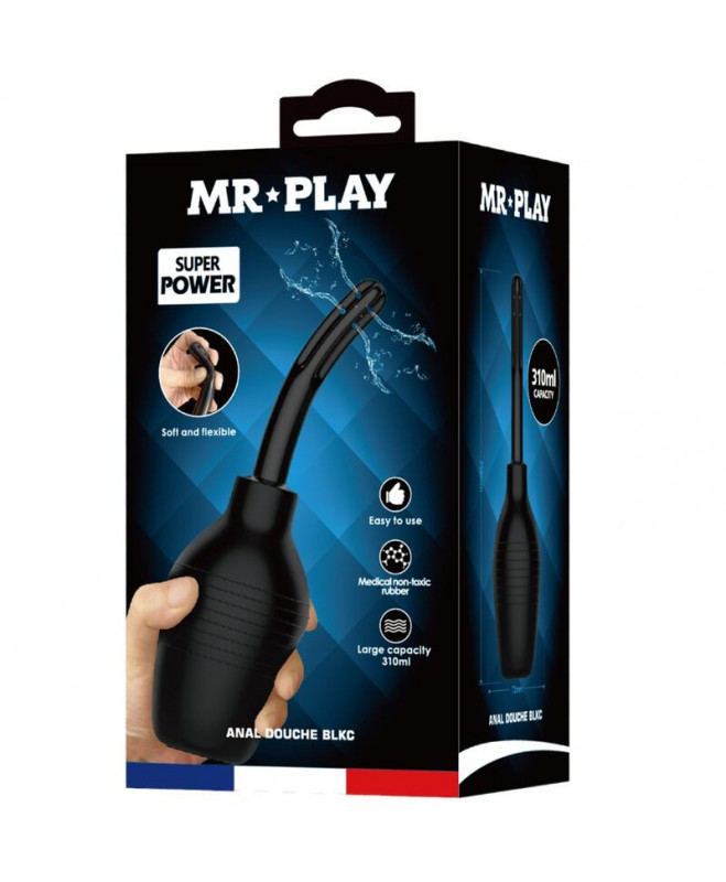 MR PLAY – ANAL DOUCHE BLKC SUPER POWER BLACK 7