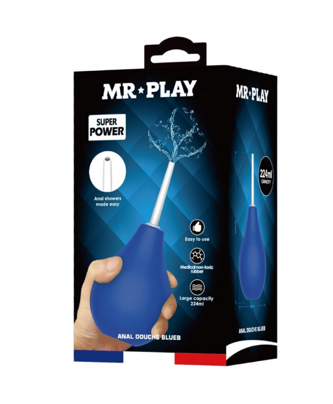 MR PLAY - ANAL DOUCHE BLUEB SUPER POWER BLUE 7