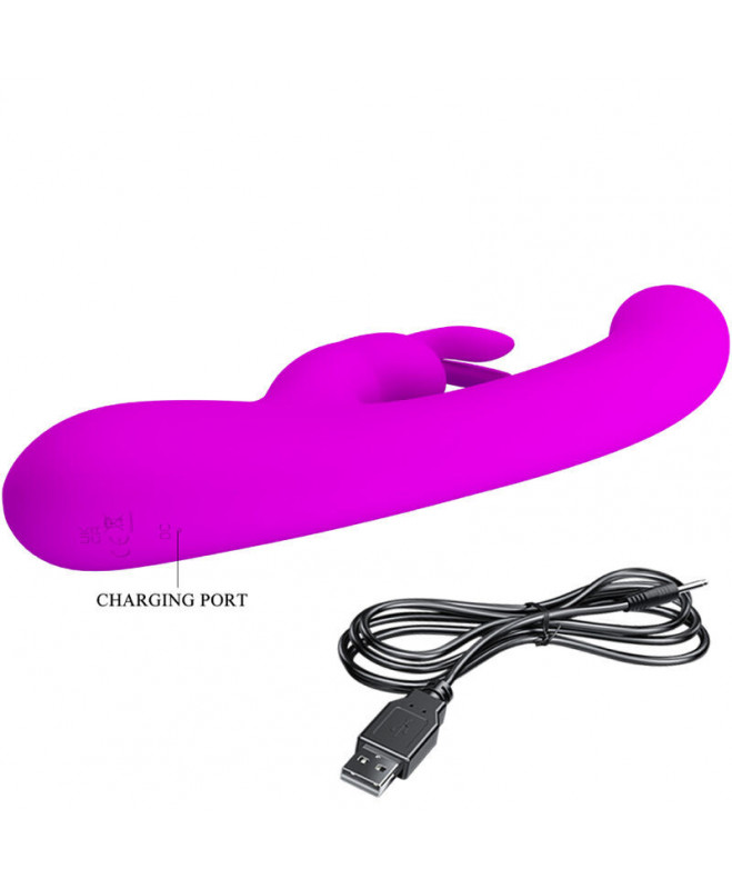 PRETTY LOVE – LAMAR RABBIT VIBRATOR & VIOLET G TAŠKAS 7