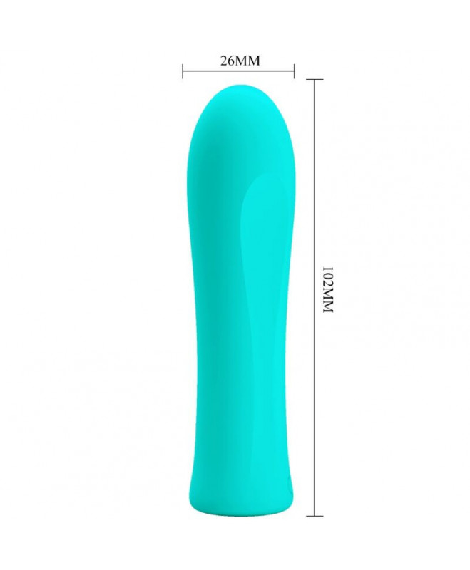 PRETTY LOVE - ALFREDA SUPER POWER VIBRATOR AQUA GREEN 5