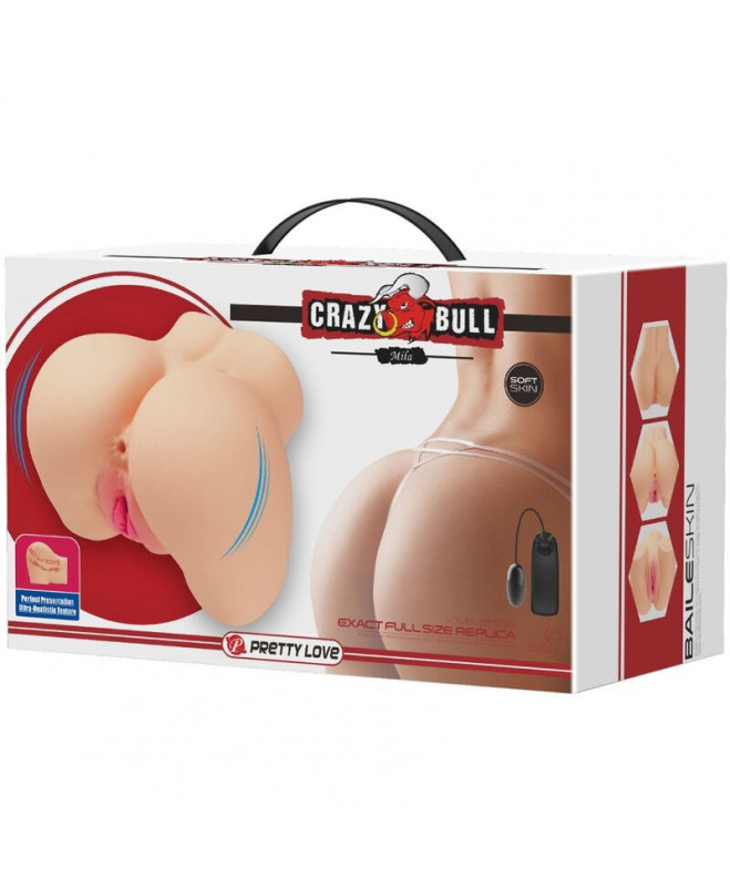 CRAZY BULL – REALISTINĖ MAKŠČIO IR IŠANGIO MILA VIBRATORIAUS 9