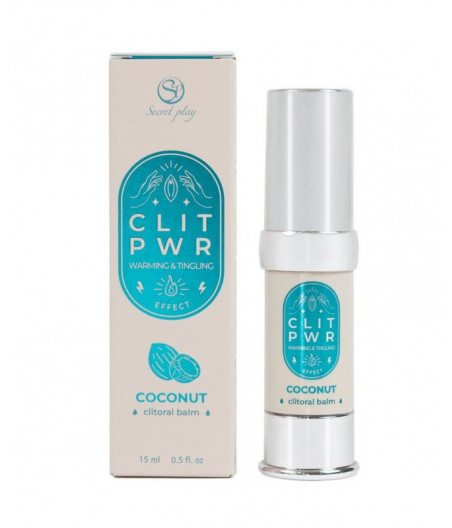 SECRET PLAY - CLIT PWR COCONUT CLITORIS BALM 15 ML