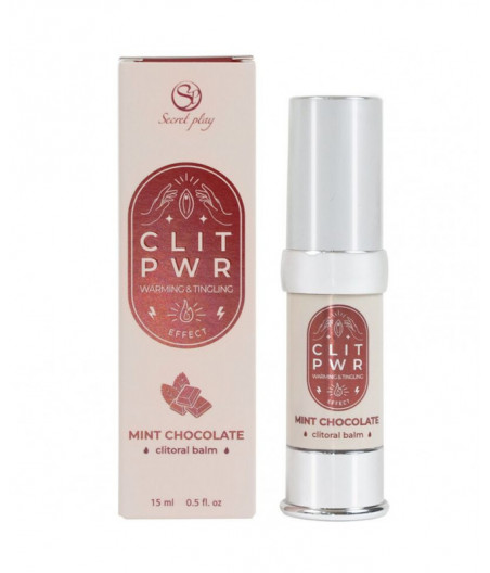 SECRET PLAY - CLIT PWR MINT CHOCOLATE CLITORIS BALM 15 ML