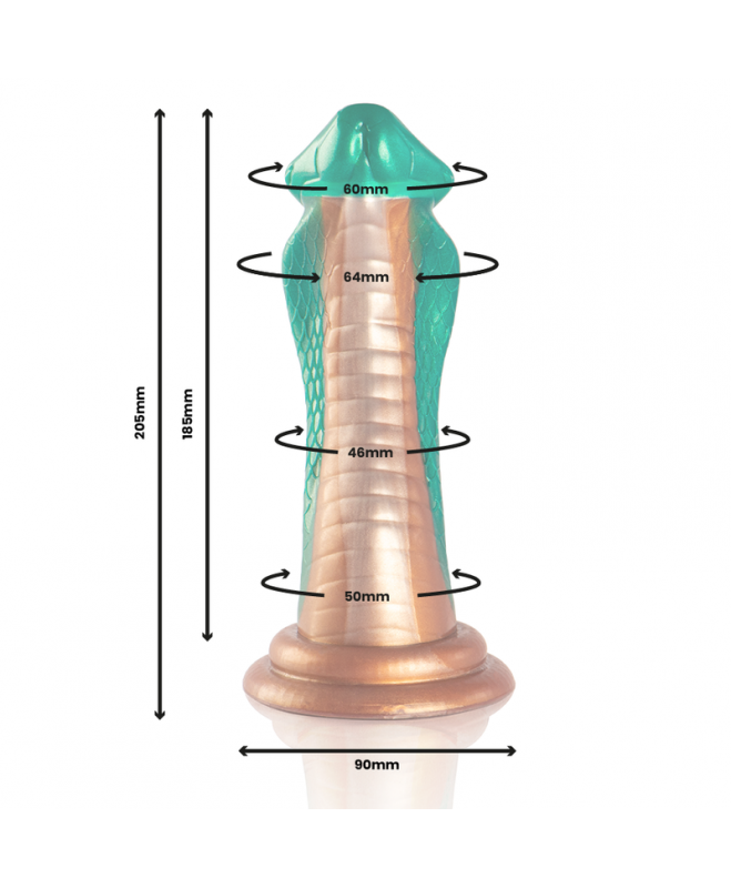 EPIC - PYTHON DILDO COBRA GREEN 3
