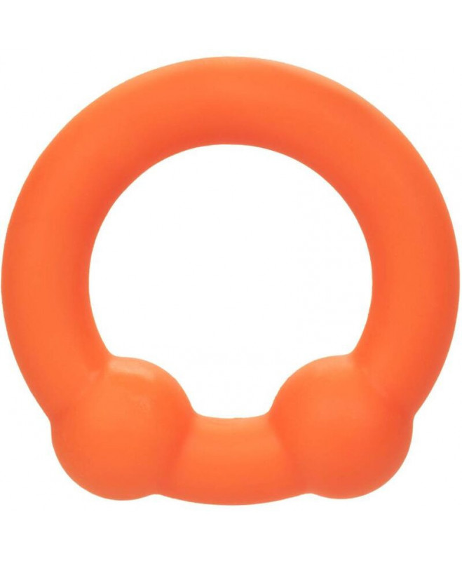 CALIFORNIA EXOTICS – ALPHA DUAL BALL RING ORANŽINĖ 3